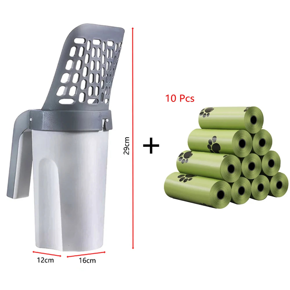 Cat Litter Scoop – Durable, Self-Cleaning Shovel for Easy Waste Removal