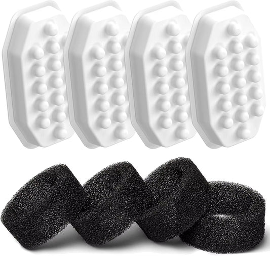 4/8/16Pack Cat Water Fountain Replacement Pre-Filter Sponges for Rellaty and Neareal 108Oz/3.2 Automatic Pet Water Dispenser