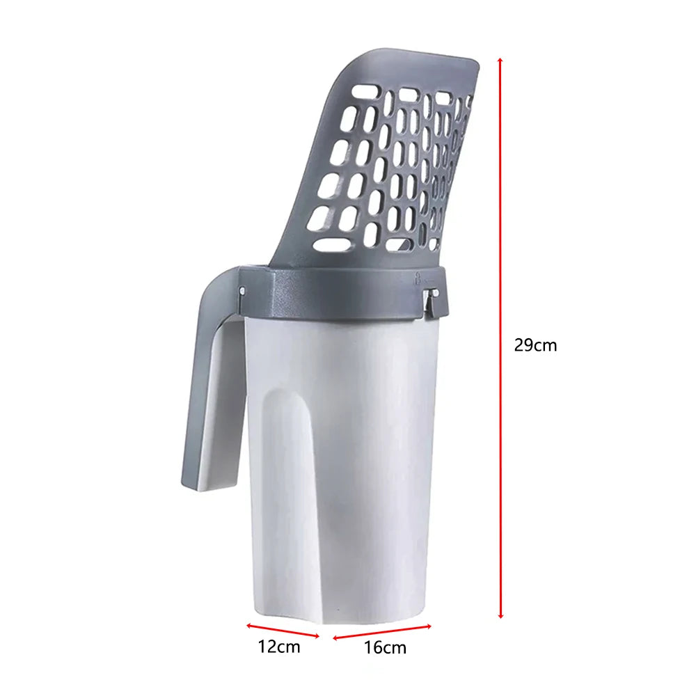 Cat Litter Scoop – Durable, Self-Cleaning Shovel for Easy Waste Removal