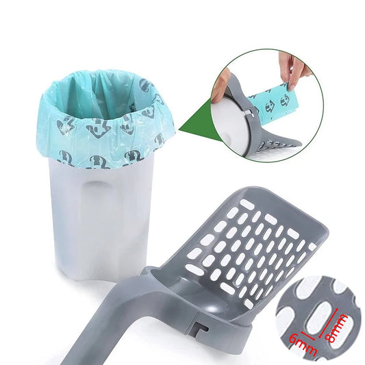 Cat Litter Scoop – Durable, Self-Cleaning Shovel for Easy Waste Removal