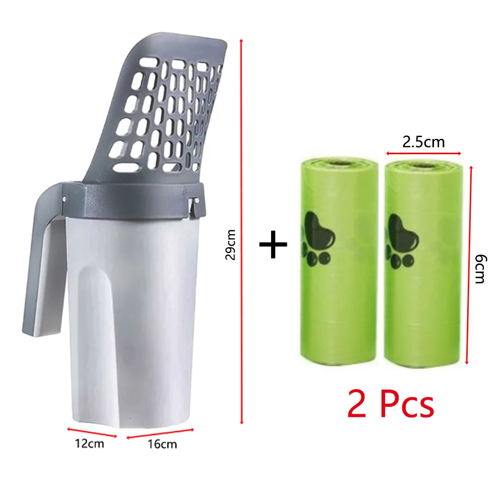 Cat Litter Scoop – Durable, Self-Cleaning Shovel for Easy Waste Removal