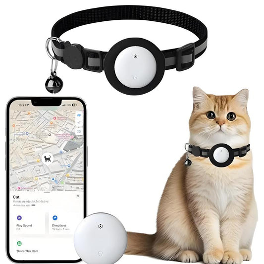 Never Lose Your Pet Again! 🐾 Mini GPS Tracker Collar for Cats & Dogs – Real-Time Location, Safe & Personalized