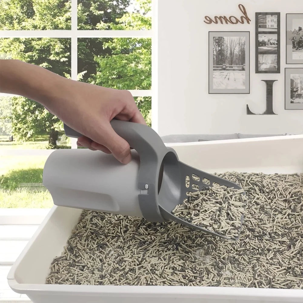 Cat Litter Scoop – Durable, Self-Cleaning Shovel for Easy Waste Removal